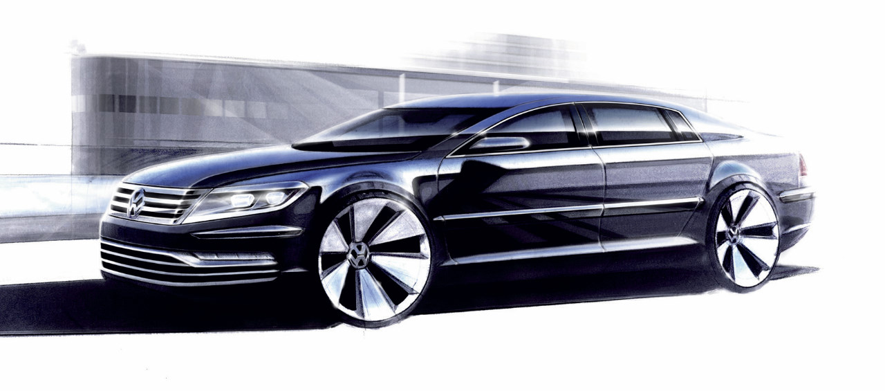 La nueva generación del Volkswagen Phaeton llegará a los concesionarios en 2015