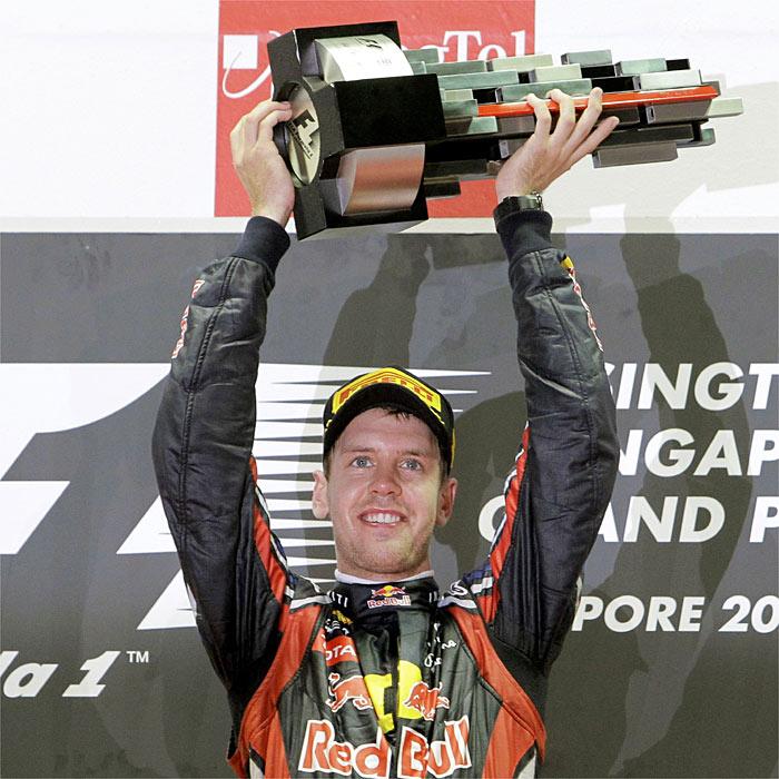 Gran Premio Singapur 2011: Vettel a solo 1 punto del campeonato