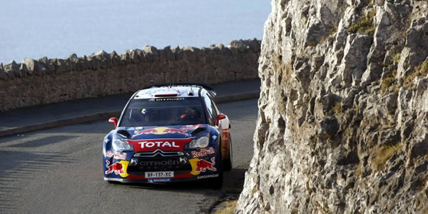 Rally Montecarlo 2012: Loeb es líder y Latvala vuelca