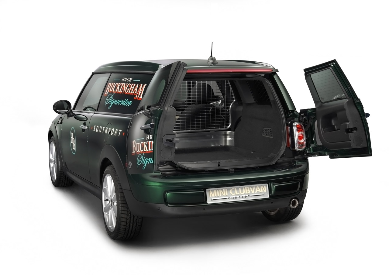Mini Clubvan Concept: Un Mini preparado para trabajar