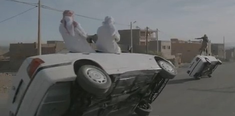 Arabian Drifting en un videoclip de M.I.A.