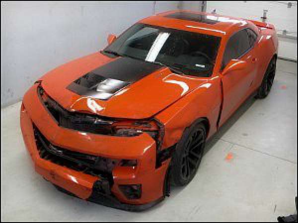 Top Gear destroza un Chevrolet Camaro ZL1