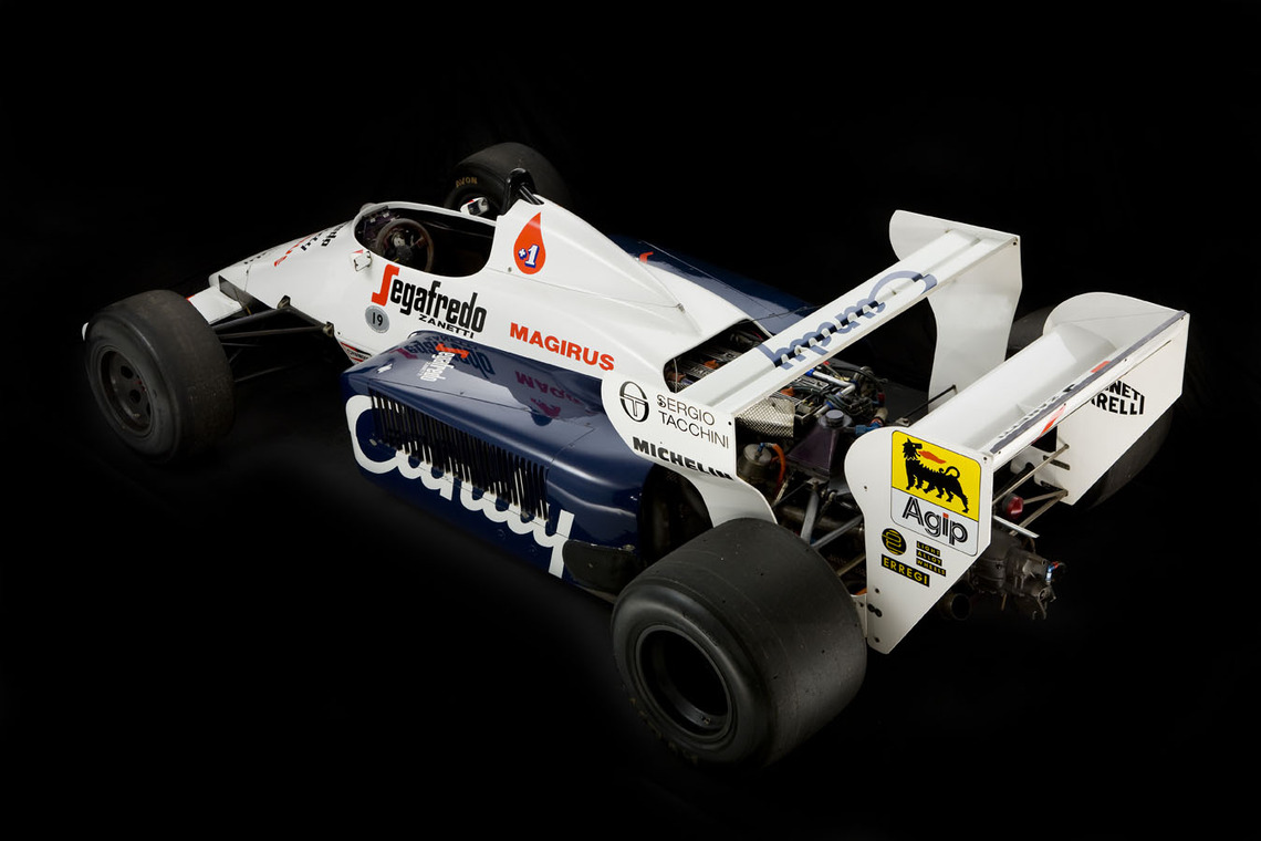 El Toleman TG184-2 de Senna saldrá a subasta