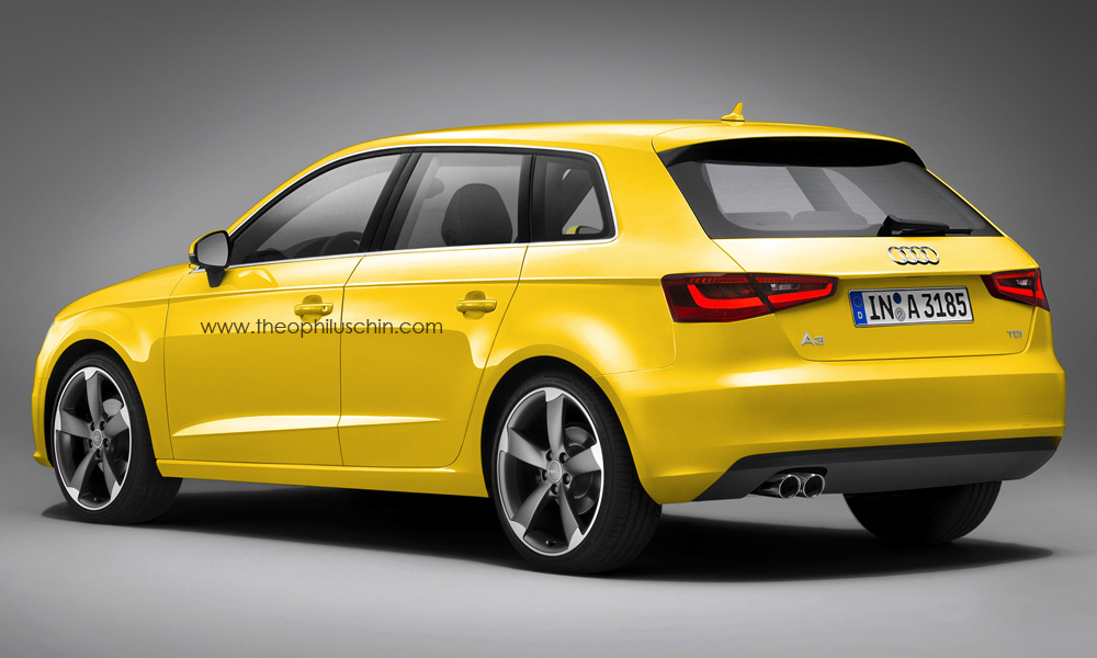 ¿Será así el nuevo Audi A3 Sportback?