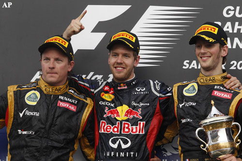 GP de Bahréin 2012: Vettel vuelve a conseguir la victoria en la F1