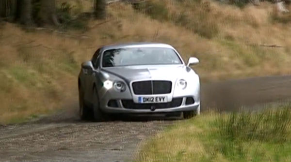 Top Gear hace rally con un Bentley Continental GT