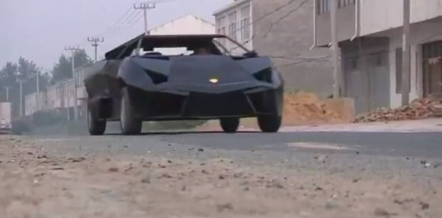 Se construye un Lamborghini Reventón con piezas de desguace