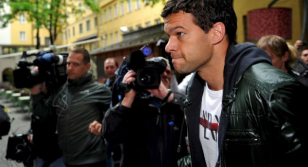 Michael Ballack ha sido cazado a más de 200 km/h en Cáceres