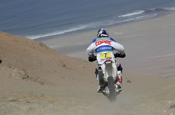 Dakar 2013: Etapa 3, Pisco – Nazca Motos