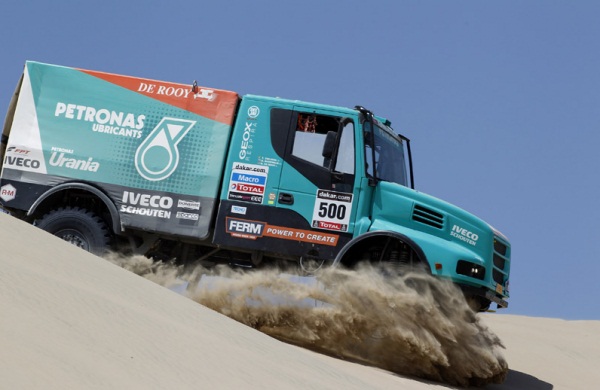 Dakar 2013: Etapa 2, Pisco-Pisco Camiones