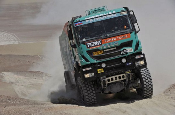 Dakar 2013: Etapa 3, Pisco – Nazca Camiones