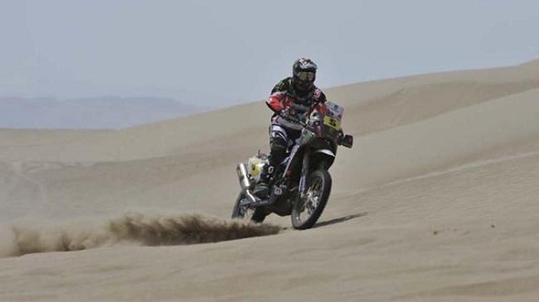 Dakar 2013: Etapa 2, Pisco-Pisco Motos