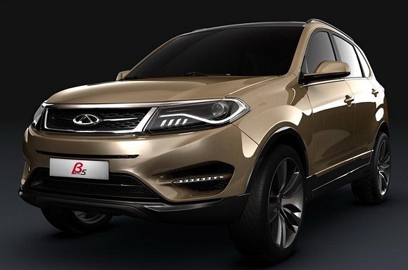 Chery Beta 5 Concept, un SUV chino con aspiraciones globales