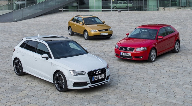 La unidad 3 millones del Audi A3 sale de la cadena de montaje