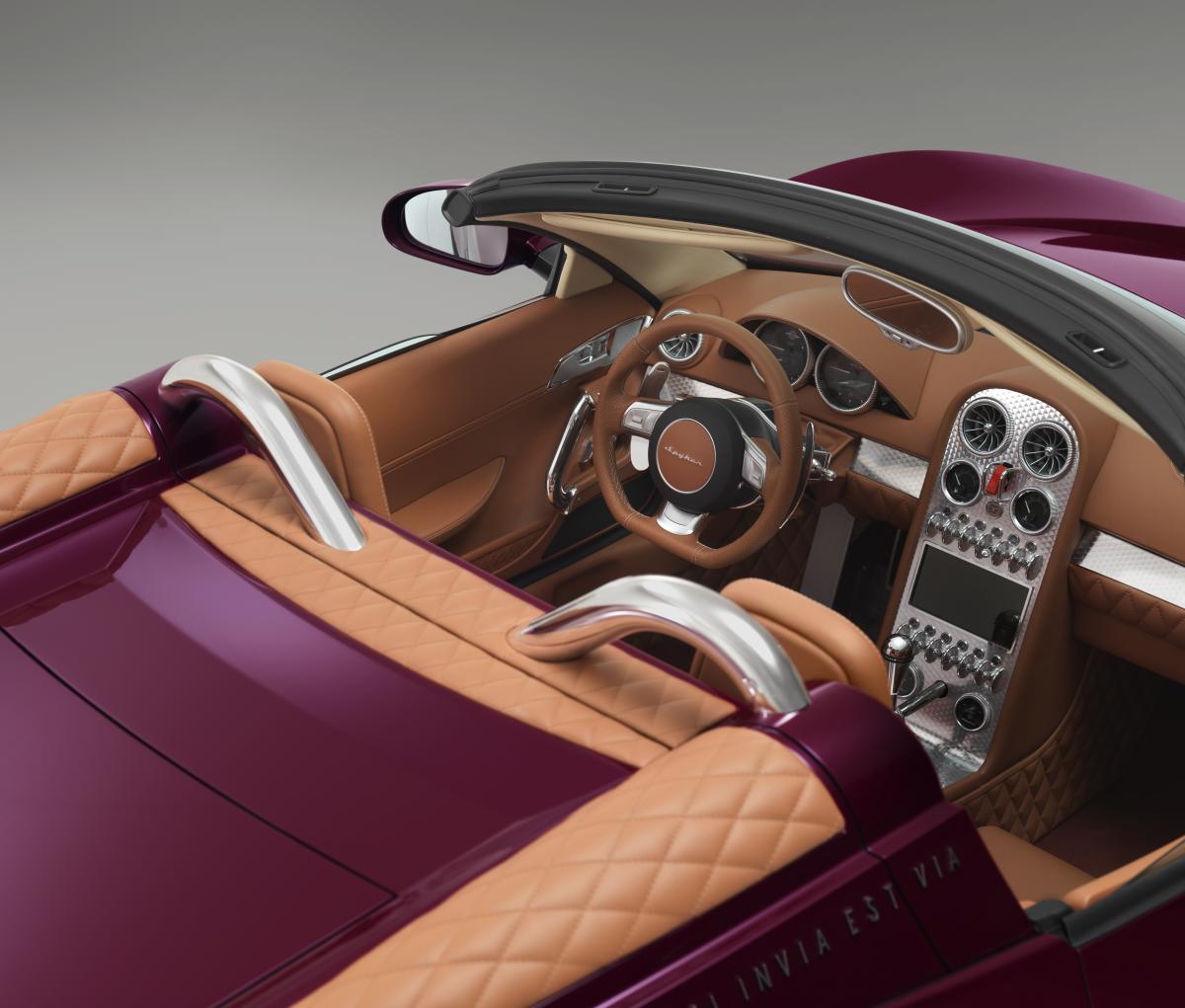 Spyker descapota el B6 Venator Concept para Pebble Beach