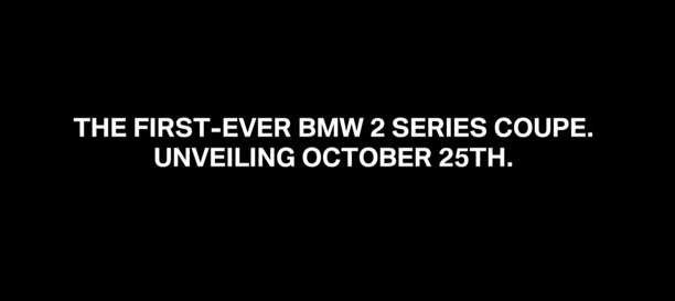 BMW presentará el Serie 2 dentro de cinco días