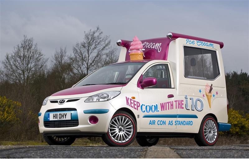 Conociendo un poco más de cerca al Hyundai i10 Ice Cream Van