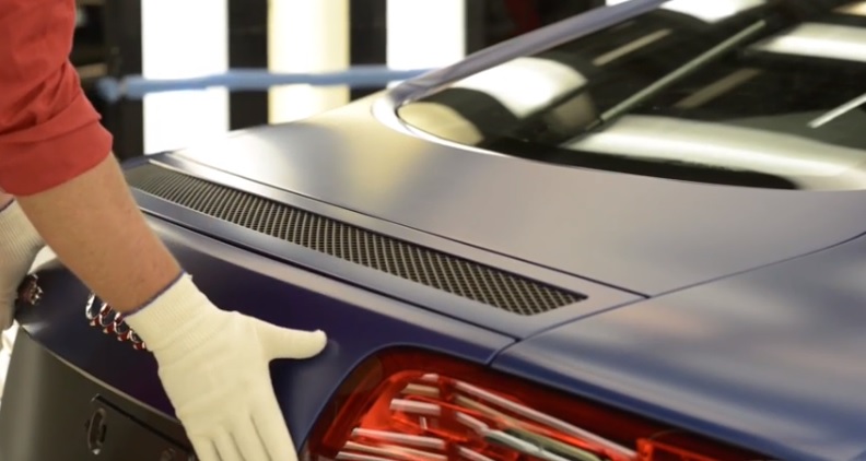DRIVE nos muestra como se fabrica el Audi R8 V10